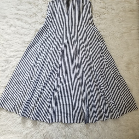Anthropologie Maeve Fowler Striped Midi Dress - Picture 10 of 11